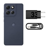 Smartphone Motorola Moto G86 5G Grafite: Tela 1.5K pOLED, Câmera 50MP Sony OIS e Fone Bluetooth Buds - imagem 5