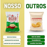 Rozen de Tomate OKOSHI: Snack Fit Vegano 50g - imagem 1
