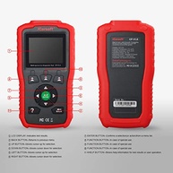 iCarsoft CP V1.0: Scanner Diagnóstico Completo para Peugeot/Citroen - ABS, SRS, Óleo e Mais! - imagem 3