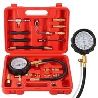 Kit Medidor Pressão Combustível 0-140 PSI | Testador Bomba Injeção e Óleo para Motos e Carros - imagem 1