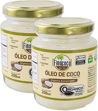 Kit 2X: Óleo de Coco Extra Virgem Orgânico Finococo 200ml - imagem 1