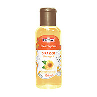 Óleo Corporal Farmax Girassol 100ml – Hidratação Pura com Óleo Natural - imagem 1