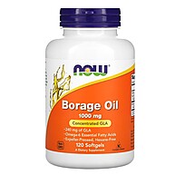 Óleo de Borragem 1000mg Now Foods: Saúde da Pele e Mais! - imagem 1