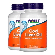 Óleo de Fígado de Bacalhau Now Foods: 2x Mais Saúde! - imagem 1
