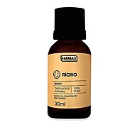 Óleo de Rícino Puro 30ml para Cabelos Fortes - Farmax - imagem 1