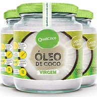 Kit 3 Óleo de Coco Virgem 200ml Qualicôco - imagem 1