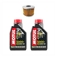 Óleo Motul 5000 20w50 + Filtro: Proteção Total! - imagem 1