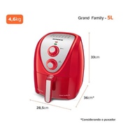 Air Fryer Mondial 5L: Fritura Sem Óleo! - imagem 2