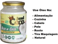 Óleo De Coco Extra Virgem 500ml 100% Natural - imagem 4