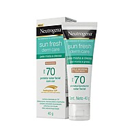 Neutrogena Sun Fresh FPS70: Proteção Total para Pele Oleosa - imagem 2