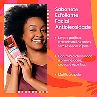 Negra Rosa Esfoliante: Pele Limpa e Sem Oleosidade - imagem 2