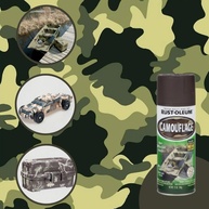 Tinta Spray Camuflagem: Earth Brown Rust Oleum - imagem 2
