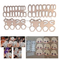 Molde de Corte para Olhos de Boneca em Metal | Ferramenta Precisa para Artesanato - imagem 4