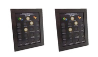 Quadros Porta-Moedas Olímpicos com Imã e Vidro - Decore e Organize suas Moedas de Forma Elegante - imagem 1