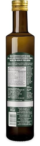 Óleo Composto Costa d`Oro Azeite de Oliva Extra Virgem Sabor Trufa Negra 250ml - imagem 3