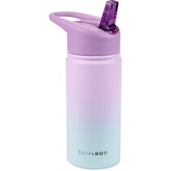 Skip Hop Garrafa de Aço Inox 450 ML Ombre Lilás - Estilo e Durabilidade Refinados - imagem 4