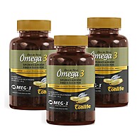 Ômega 3 1000mg: Kit com 3x60 Cápsulas Conlife - imagem 1