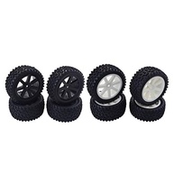 Conjunto Roda e Pneu 1/10 Buggy On-Road Branco - Performance e Durabilidade - imagem 5
