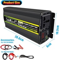 Inversor Onda Senoidal Pura 6000W 12V/24V/48V/60V para 220V: Energia Confiável para Casa, Carro e Sistema Solar - imagem 3