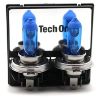 Lâmpada Super Branca H4 8500K 60/55W Tech One - Iluminação Premium 12V - imagem 4
