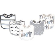 Babadores de algodão unissex Hudson Baby, Royal Safari, One Size - imagem 2