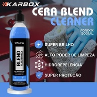 Kit Vonixx Blend All in One 500ml + Boina Colmeia Corte Leve 5" Leadmax: Brilho e Proteção para seu Carro - imagem 3