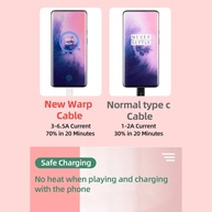 Cabo OnePlus Warp Charge 65W: Carregamento Turbo! - imagem 3