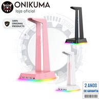ONIKUMA ST2: Rack Gamer RGB para Fones - imagem 1