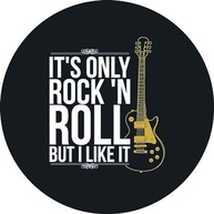 Capa de Estepe "It's Only Rock'n Roll" - Proteção e Estilo para Seu Carro - imagem 2