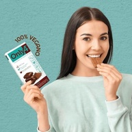 Chocolate 70% Cacau com Açúcar de Coco Only4 80g - imagem 1