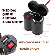 Carregador USB Premium ONYK para Moto e Bike Elétrica - Carga Rápida e Segura - imagem 5