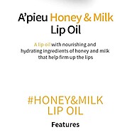A'PIEU Óleo Labial Honey & Milk: Hidratação Luxuosa em 3 Opções - imagem 2