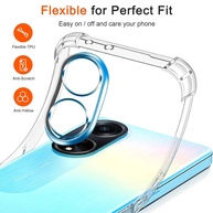 Capa Protetora Oppo: Silicone Antichoque e Transparente - imagem 2