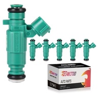 Kit 6 Injetores de Combustível 4 Furos para Kia Optima, Sportage, Rio e Hyundai Santa Fe, Sonata, Tiburon - imagem 2