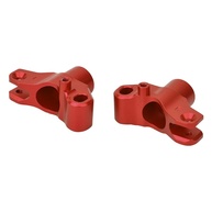 Domary Portador Cubo Traseiro Liga Alumínio para 4WD Optima RC - Upgrade Vermelho - imagem 1