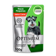 Optimum Sachê Carne: Ração Úmida para Cães Pequenos - imagem 1