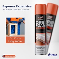 Orbifoam: Espuma Expansiva para Vedação e Fixação - imagem 1