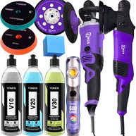 Kit Polimento Profissional Yamase - Politriz Rotativa e Roto-Orbital Zacs + Vonixx V10 V20 V30 - imagem 1