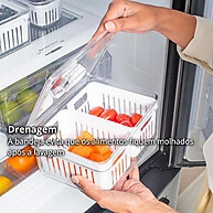 Organizador de Geladeira 5L: Frescor e Ordem! - imagem 2