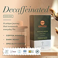Café Orfeu Descafeinado 250g: Sabor Intenso Sem Cafeína - imagem 2