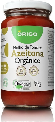 Molho de Tomate Azeitona Org Órigo 330g - imagem 1