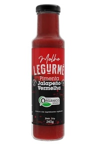 Molho de Pimenta Jalapeño Vermelha Org 240g - imagem 1
