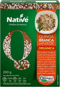 Flocos Quinoa Branca Orgânica Native 200g - imagem 1