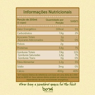 Kit 3X: Leite Vegetal Choconuts Zero Açúcar Orgânico A Tal da Castanha 1L - imagem 3