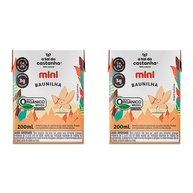 Kit 2X: Leite Vegetal Mini Baunilha Orgânico A Tal da Castanha 200ml - imagem 2