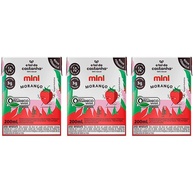 Kit 3X: Leite Vegetal Mini Morango Orgânico A Tal da Castanha 200ml - imagem 2