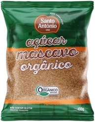 SANTO ANTONIO ALIMENTOS ACUCAR MASCAVO ORGANICO PCT 400G - imagem 3