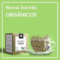 Chá de Funcho Orgânico 10 Sachês - Kampo de Ervas - imagem 3