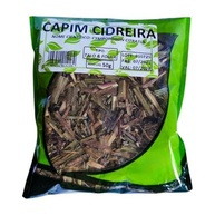 Capim Cidreira Natural, Cymbopogon Citratus, Talo e Folha Seca, 50g, Produto Orgânico - imagem 2