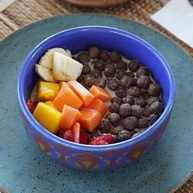 Cereal Matinal Orgânico biO2 Vegan Crunchy Cacau e Caramelo 200 g Vegano e sem Glúten - imagem 4